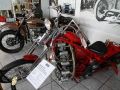 Motorrad Oldtimer - &#039;Roter Baron&#039; - Weltweites Einzelstück mit 9-Zylinder-Sternmotor