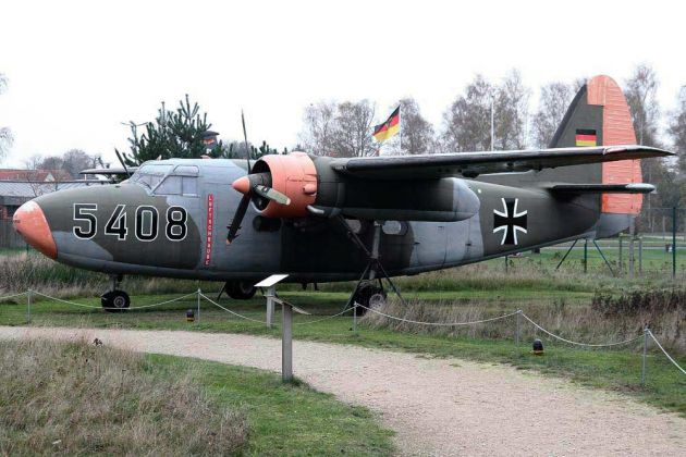 Hunting Percival P.66 - Pembroke C Mk. 54 - leichtes Transportflugzeug - Aeronauticum Nordholz