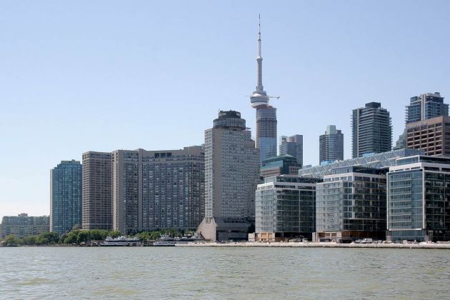 Toronto Harbourfront - Toronto in Ontario, Kanada Toronto Harbourfront - Toronto in Ontario, Kanada