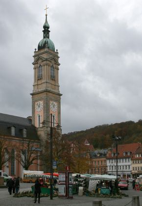 Eisenach - die Georgenkirche am Marktplatz