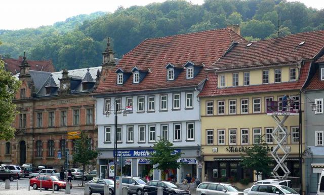 Eisenach - historische Fassaden am Marktplatz Eisenach - historische Fassaden am Marktplatz