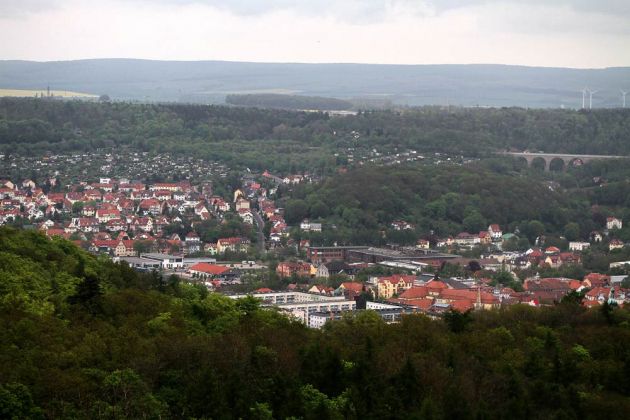Blick auf Eisenach von der Wartburg - Thüringen Blick auf Eisenach von der Wartburg - Thüringen