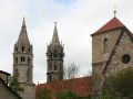 Arnstadt, die Türme der Liebfrauenkirche 