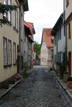 Altstadtgasse in Arnstadt - Thüringen Altstadtgasse in Arnstadt - Thüringen
