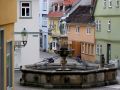 Der Hopfenbrunnen am ehem. Hopfenmarkt in Arnstadt - Thüringen