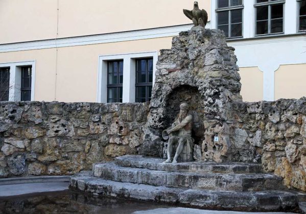 Die Neptungrotte an der Vorburg - Arnstadt, Thüringen Die Neptungrotte an der Vorburg - Arnstadt, Thüringen