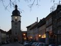 Das Riedtor mit dem Jakobsturm zur Blauen Stunde - Arnstadt, Thüringen