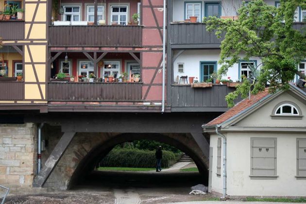 Die Krämerbrücke in Erfurt - Landeshauptstadt von Thüringen Die Krämerbrücke in Erfurt - Landeshauptstadt von Thüringen