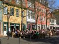 Der Wenigenmarkt in Erfurt, Thüringen