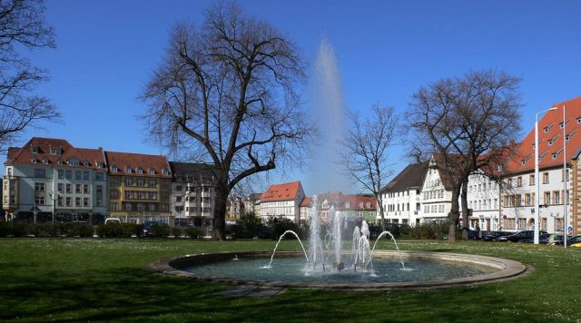 Der Hirschgarten in Erfurt, Thüringen Der Hirschgarten in Erfurt, Thüringen