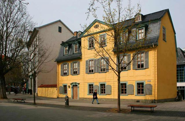 Das Wohnhaus von Friedrich von Schiller in Weimar