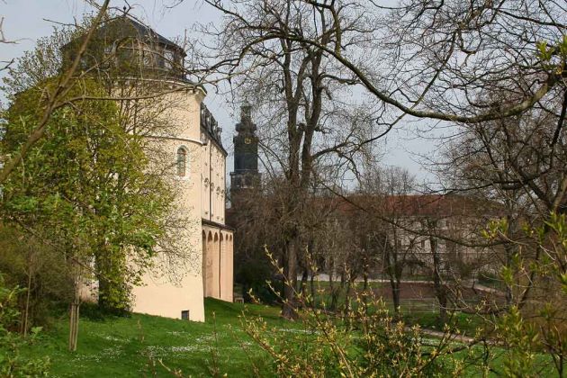 Weimar - Herzogin Anna Amalia Bibliothek, Grünes Schloss Weimar - Herzogin Anna Amalia Bibliothek, Grünes Schloss