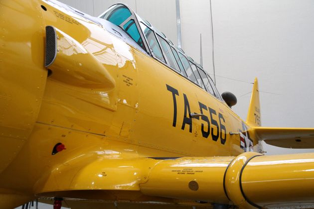 Flugzeugmuseum Hangar 10 Usedom - North Amarican AT-6A Harvard Mk. II Flugzeugmuseum Hangar 10 Usedom - North Amarican AT-6A Harvard Mk. II