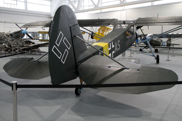 Flugzeugmuseum Hangar 10 Usedom - Fieseler Storch Fi 156 Flugzeugmuseum Hangar 10 Usedom - Fieseler Storch Fi 156