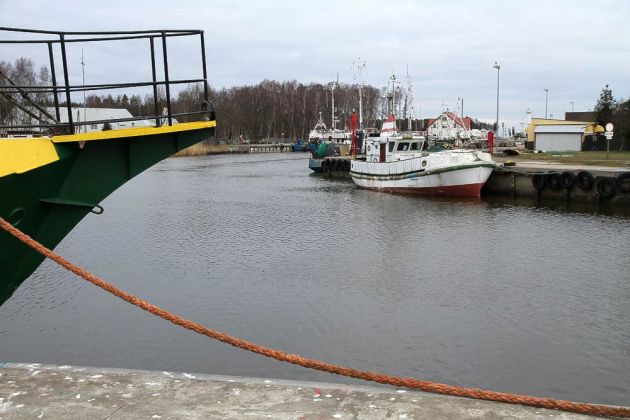 Łeba - der Hafen Łeba - der Hafen