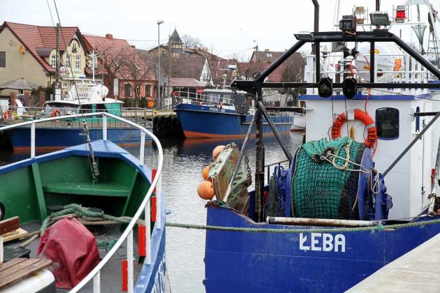 Łeba - der Hafen Łeba - der Hafen