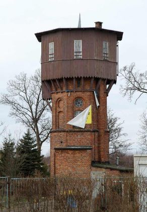 Der alte Wasserturm in Łeba