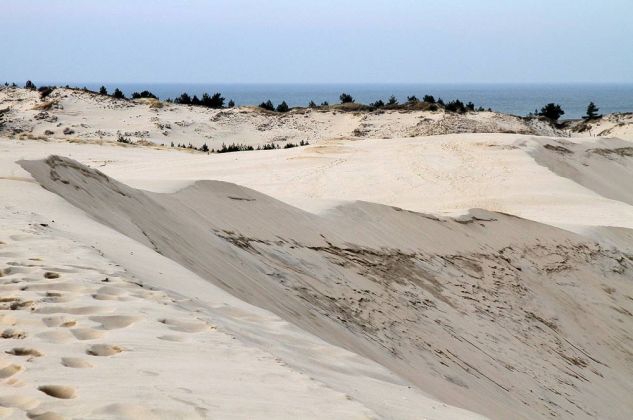 Wanderdünen - Góry Białe - im Słowiński National Park bei Łeba Wanderdünen - Góry Białe - im Słowiński National Park bei Łeba