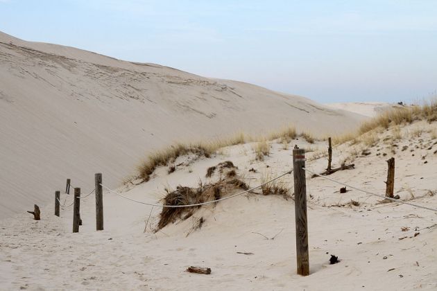 Wanderdünen - Góry Białe - im Słowiński National Park bei Łeba Wanderdünen - Góry Białe - im Słowiński National Park bei Łeba