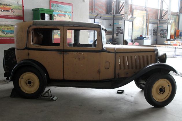 Industriemuseum Brandenburg/Havel - ein Brennabor Juwel 6 des Baujahres 1930 - 6 Zylinder, 2460 ccm, 45 PS Industriemuseum Brandenburg/Havel - ein Brennabor Juwel 6 des Baujahres 1930 - 6 Zylinder, 2460 ccm, 45 PS