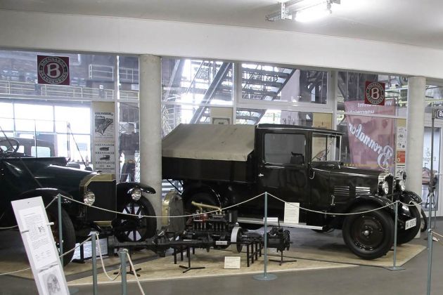 Der Brennabor Schnelllieferwagen des Baujahres 1928, 1.569 ccm, 25 PS, 70 kmh - Industriemuseum Brandenburg/Havel Der Brennabor Schnelllieferwagen des Baujahres 1928, 1.569 ccm, 25 PS, 70 kmh - Industriemuseum Brandenburg/Havel