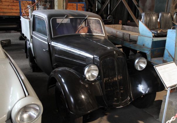 Industriemuseum Brandenburg/Havel - ein DKW F 8, umgebaut zum Pickup Industriemuseum Brandenburg/Havel - ein DKW F 8, umgebaut zum Pickup