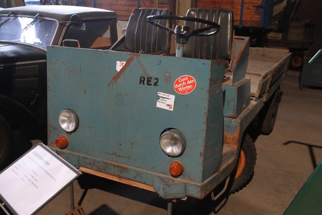 Industriemuseum Brandenburg/Havel - ein Elektrokarren aus Bulgarien Industriemuseum Brandenburg/Havel - ein Elektrokarren aus Bulgarien