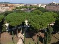 Der Parco della Mole Adriana und Roms Stadtteil Prati - Blick von der Engelsburg, Rom