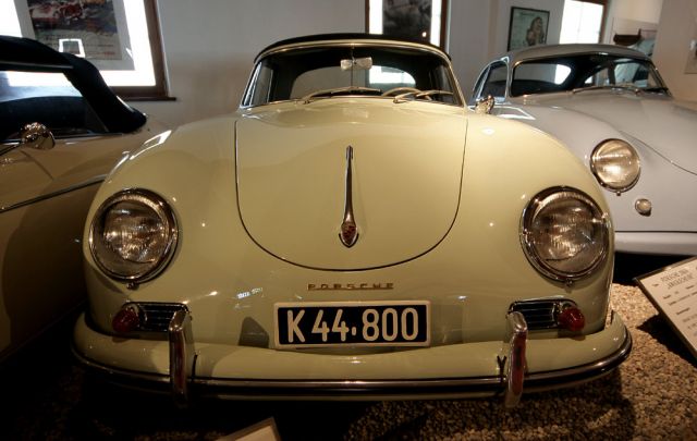 Porsche 356 A - Convertible D - Baujahr 1959, 75 PS - Porsche-Museum Gmünd, Kärnten Porsche 356 A - Convertible D - Baujahr 1959, 75 PS - Porsche-Museum Gmünd, Kärnten