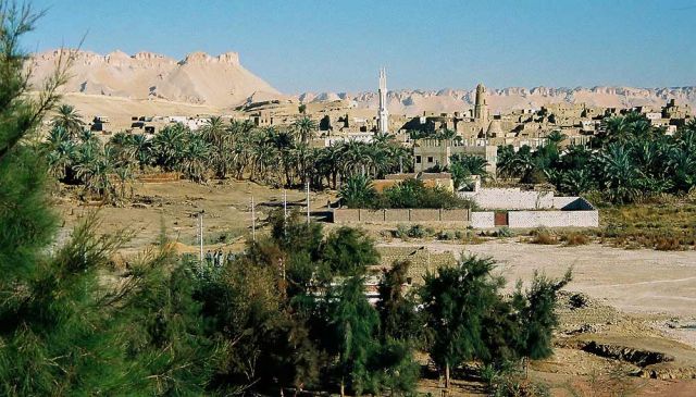 El Ksar, Oase Dahkla in der Libyschen Wüste - ägyptische Sahara