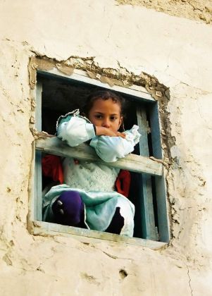 Die Oase Siwa in der Libyschen Wüste - Berber-Mädchen