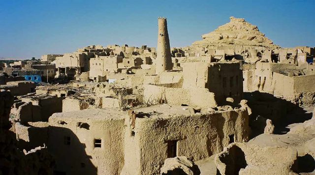 Oase Siwa in der Libyschen Wüste - die Altstadt Shali Oase Siwa in der Libyschen Wüste - die Altstadt Shali