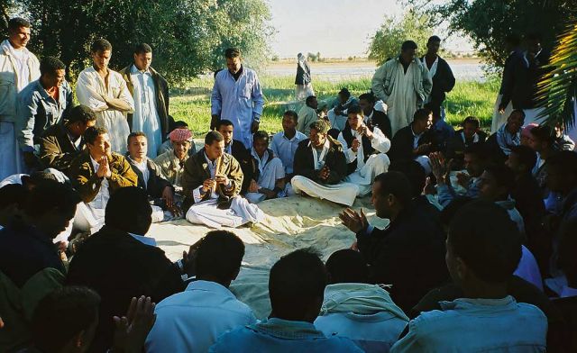 Festliche Tänze in der Oase Siwa Festliche Tänze in der Oase Siwa