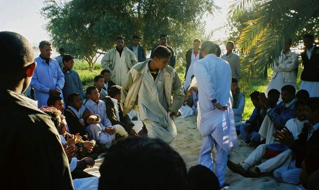 Festliche Tänze in der Oase Siwa Festliche Tänze in der Oase Siwa