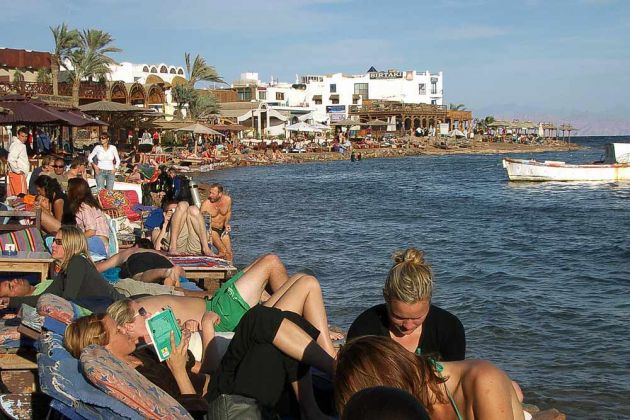 Dahab, Sinai, Rotes Meer - Ägypten Dahab, Sinai, Rotes Meer - Ägypten
