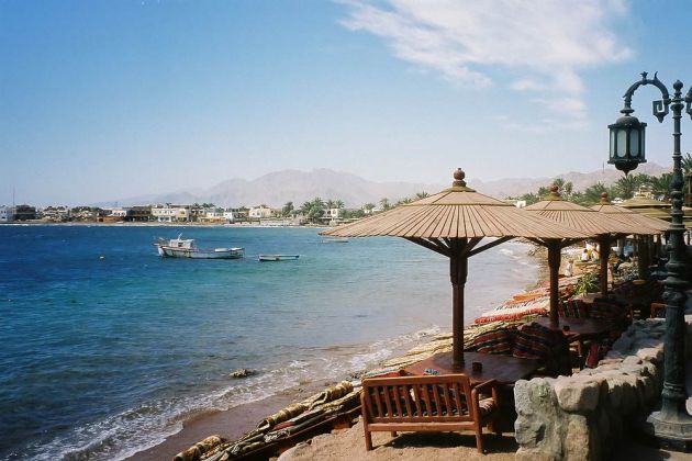 Dahab, Sinai, Rotes Meer - Ägypten Dahab, Sinai, Rotes Meer - Ägypten
