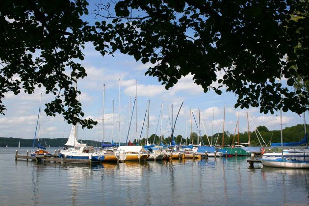 Inselstadt Ratzeburg - Segelboote am Grossen Ratzeburger See Inselstadt Ratzeburg - Segelboote am Grossen Ratzeburger See