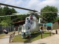 Grenzmuseum Schifflersgrund - Bewaffneter Kampf- und Transporthubschrauber der sowjetischen Bauart MIL Mi-24 der DDR-Grenztruppen