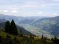 Das Zillertal - Panorama-Blick von der Zillertaler Höhenstrasse