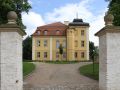 Das grosse Schloss in Lomnitz, Pałac Łomnica, in Mysłakowice - Zillerthal-Erdmannsdorf