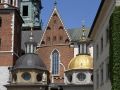 Der Wawelhügel mit dem Königsschloss und der Kathedrale in Krakau