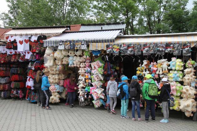 Zakopane im Nationalpark Hohe Tatra - auf dem Marktplatz von Gubałówka Zakopane im Nationalpark Hohe Tatra - auf dem Marktplatz von Gubałówka
