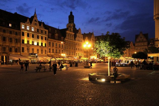 Rynek Wrocław - der 'Ring', Marktplatz von Breslau