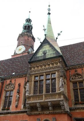 Das Rathaus von Breslau - Städtereise Breslau