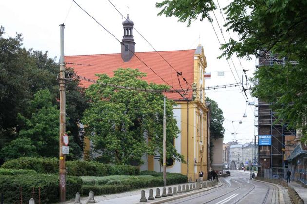 Die Orthdoxe Kirche St. Kyrill und Method, bis 1945 St. Annakirche - Sandinsel, Breslau Die Orthdoxe Kirche St. Kyrill und Method, bis 1945 St. Annakirche - Sandinsel, Breslau