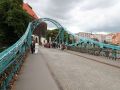 Städtereise Breslau, Dominsel Breslau - die Dombrücke