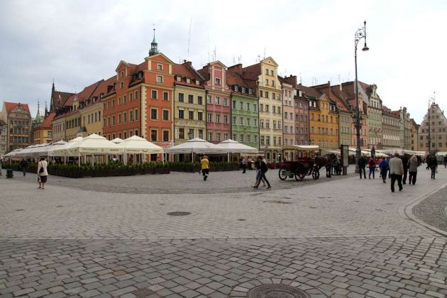 Rynek Wrocław - der 'Ring', Marktplatz von Breslau Rynek Wrocław - der 'Ring', Marktplatz von Breslau