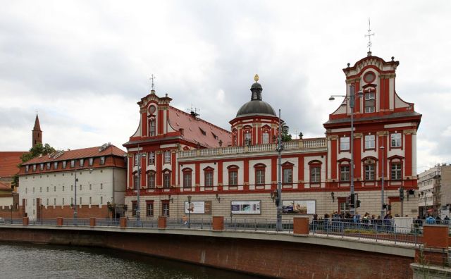 Ossolineum - die Ossolinski-Nationalbibliothek in Breslau