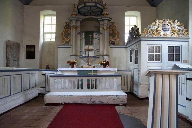 Die Inselkirche in Kloster, Insel Hiddensee Die Inselkirche in Kloster, Insel Hiddensee