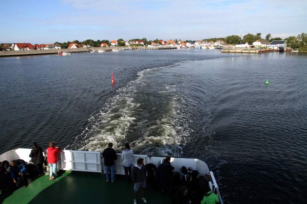 Insel Hiddensee - Abreise nach Schaprode auf Rügen Insel Hiddensee - Abreise nach Schaprode auf Rügen
